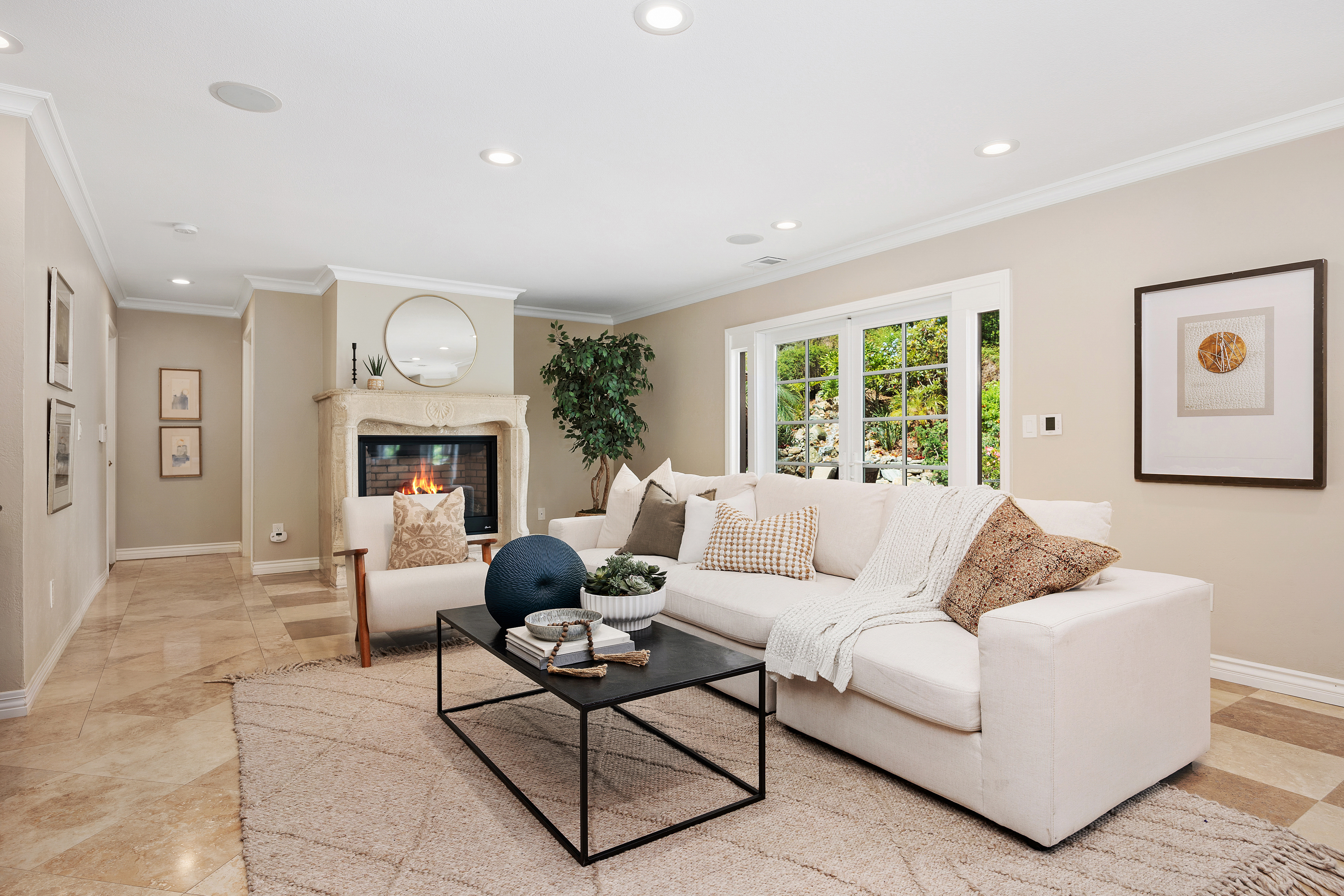 Representative home staging by Signature Staging serving Pacific Beach
